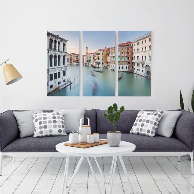 Italy canvas wall art Grand Canal View From The Rialto Bridge Venice