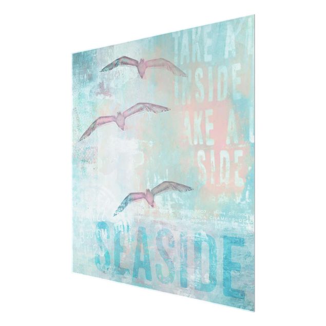 Andrea Haase Shabby Chic Collage - Seagulls