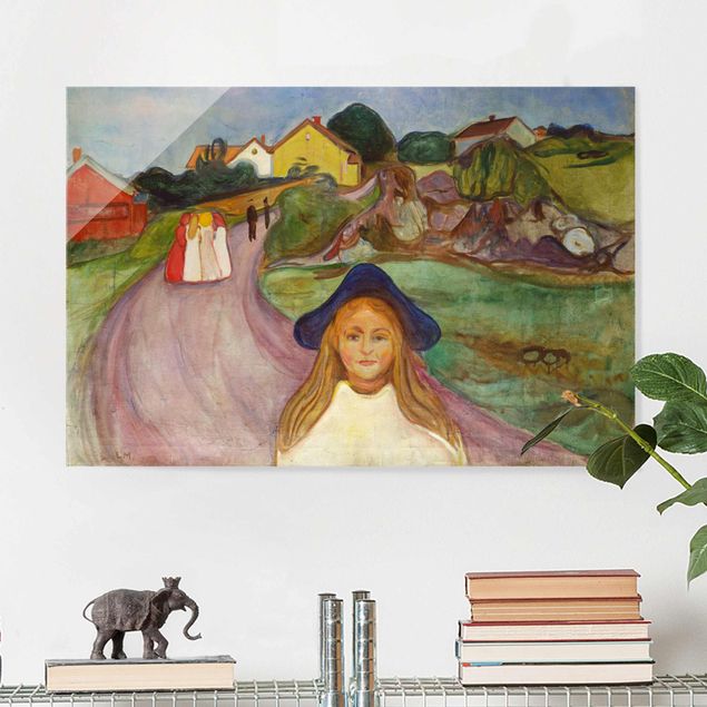 Art posters Edvard Munch - White Night