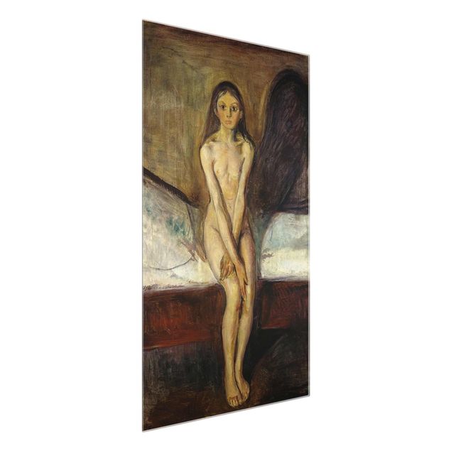 Post impressionism art Edvard Munch - Puberty