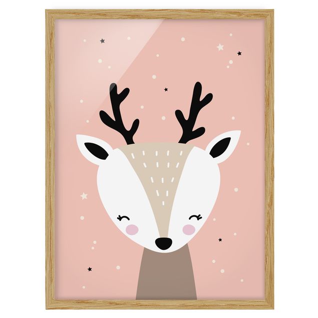 Prints nursery Happy Deer