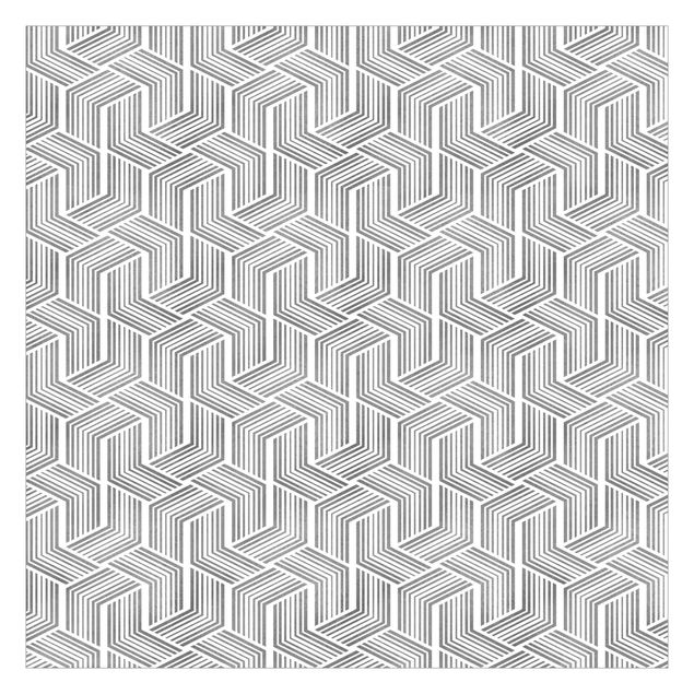 Wallpapers grey 3D Pattern With Stripes In Silver