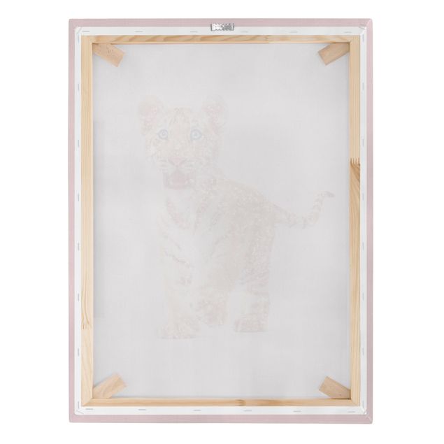 Prints pink Tiger With Glitter