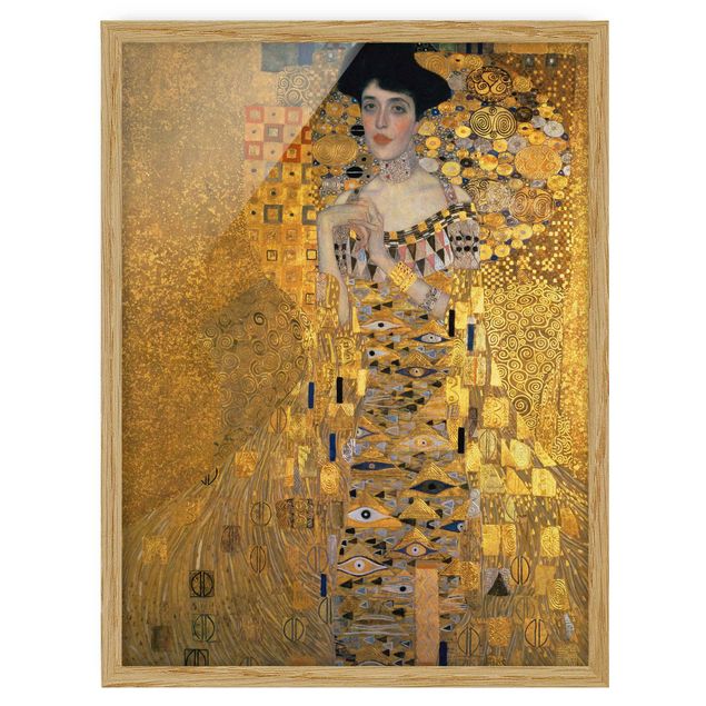 Art prints Gustav Klimt - Portrait Of Adele Bloch-Bauer I