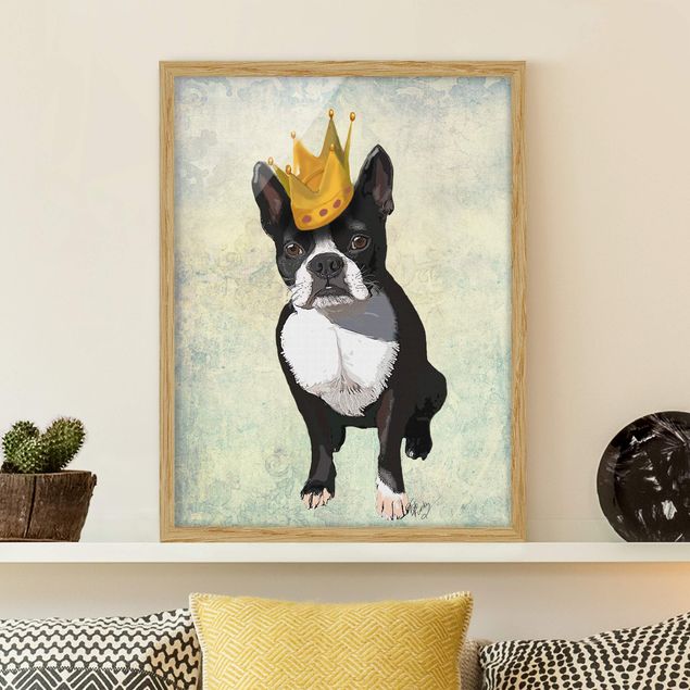 Kitchen Animal Portrait - Terrier King