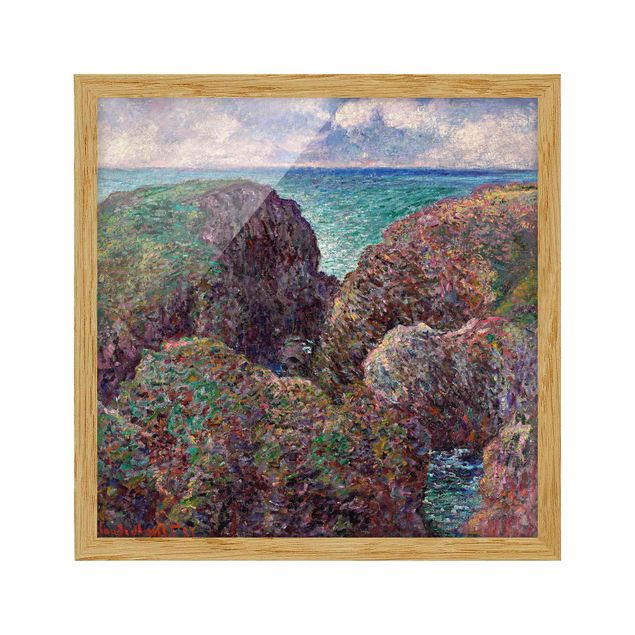 Art styles Claude Monet - Group of Rocks at Port-Goulphar