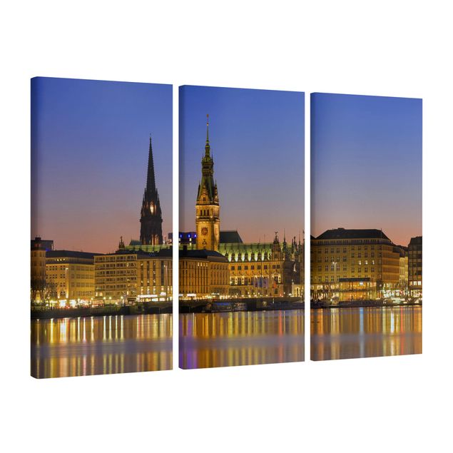 Architectural prints Hamburg Panorama
