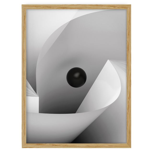 Framed abstract prints Big Eye