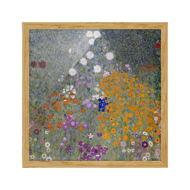 Art prints Gustav Klimt - Cottage Garden