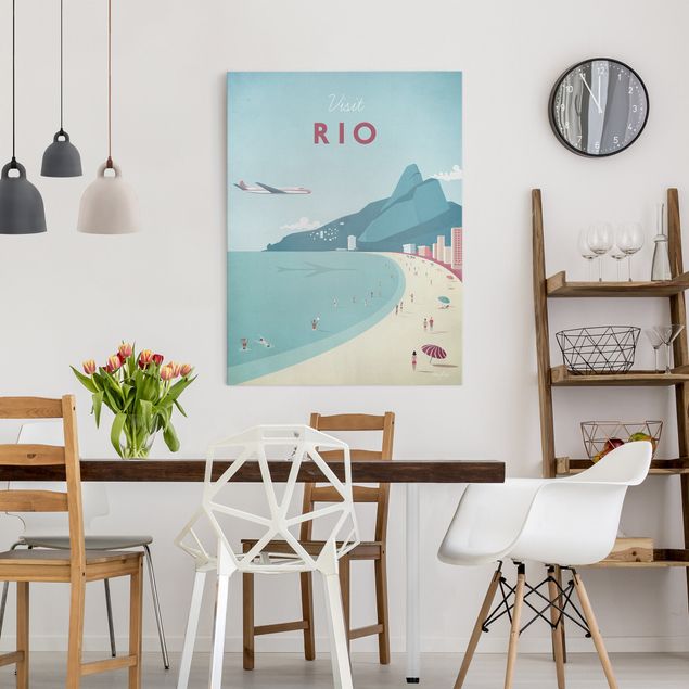 Prints landscape Travel Poster - Rio De Janeiro