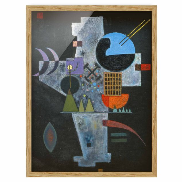 Canvas art Wassily Kandinsky - Cross Shape