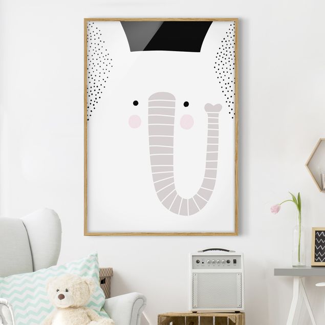 Prints elefant Zoo With Patterns - Elephant