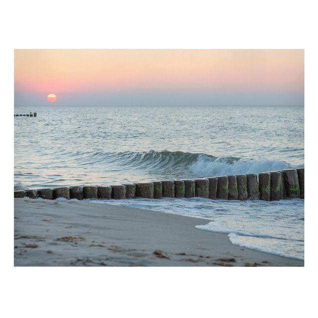 Sea prints Sunset At The Beach