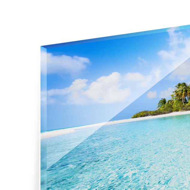 Floral canvas Crystal Clear Water