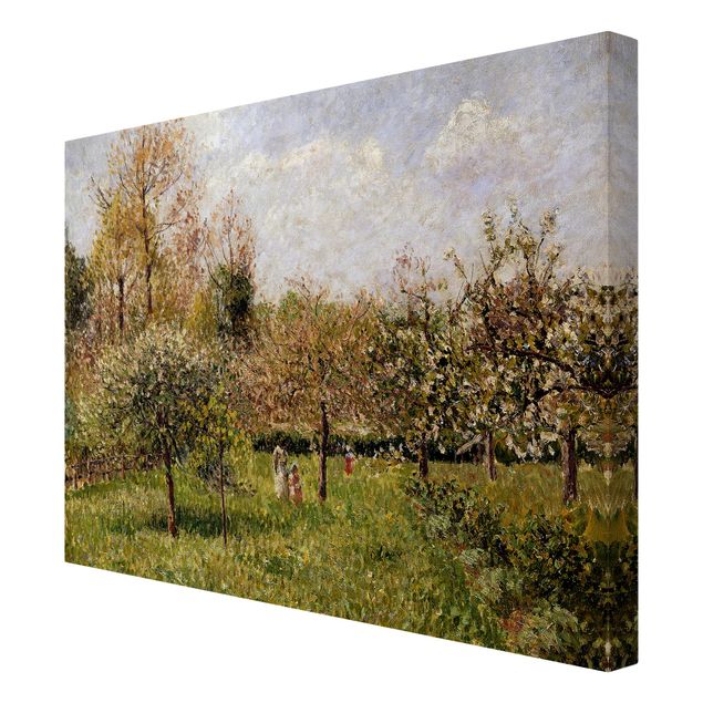 Landscape wall art Camille Pissarro - Spring In Eragny