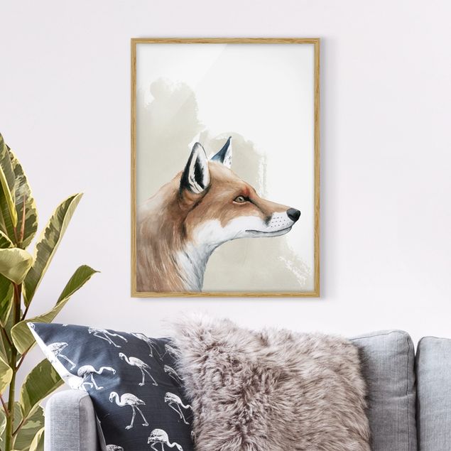 Prints animals Forest Friends - Fox