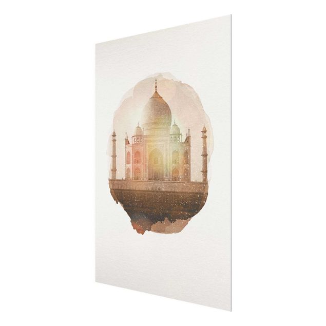 Prints WaterColours - Taj Mahal