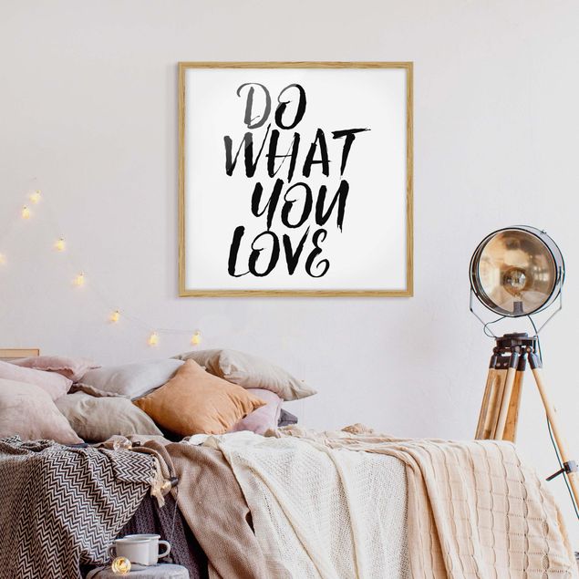 Wall quotes framed No.KA26 Do What You Love