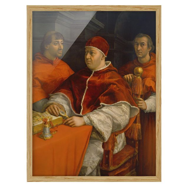 Art prints Raffael - Portrait of Pope Leo X