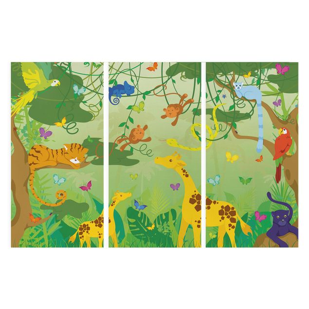 Child wall art No.IS87 Jungle Game