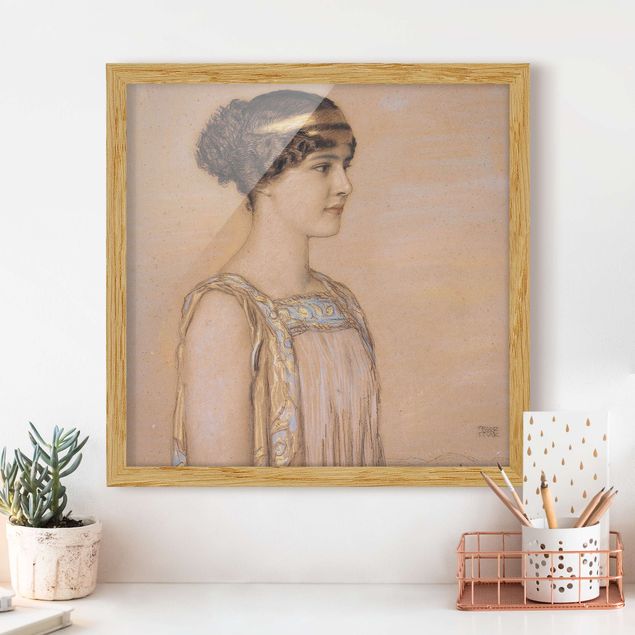 Kitchen Portrait of Mary in a Greek Costume