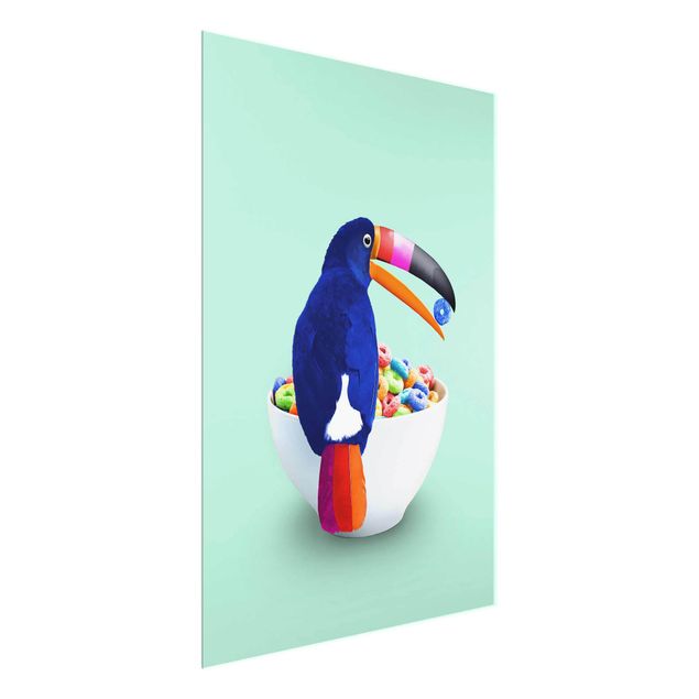 Art posters Breakfast With Toucan