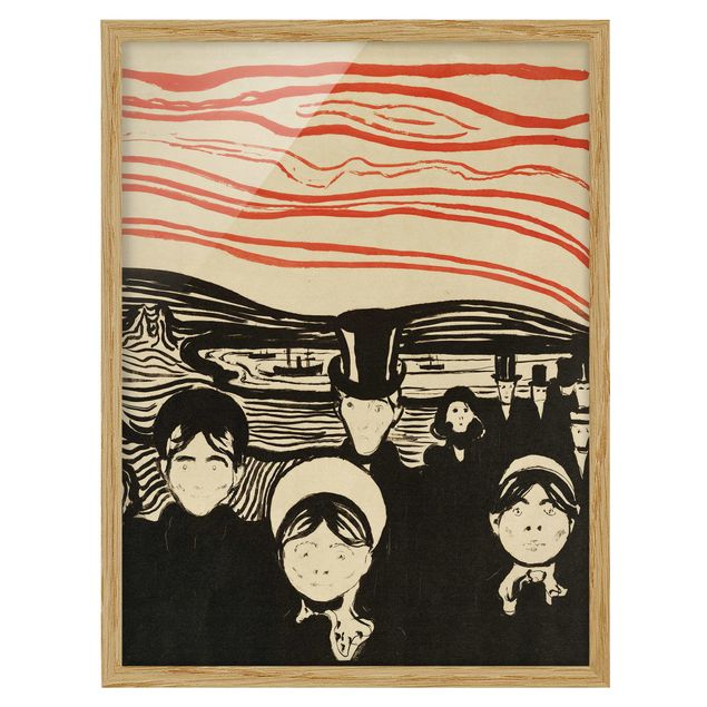 Art styles Edvard Munch - Anxiety