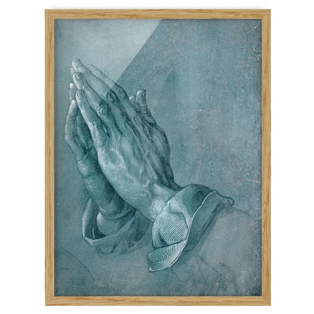 Modern art prints Albrecht Dürer - Study Of Praying Hands
