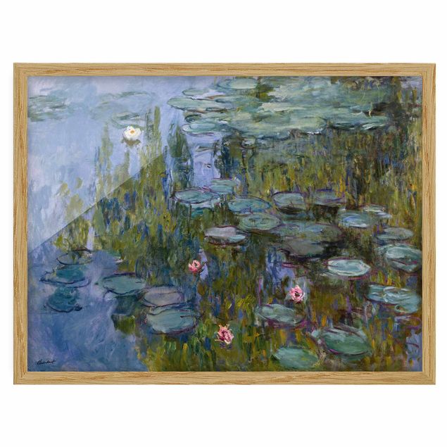 Prints landscape Claude Monet - Water Lilies (Nympheas)