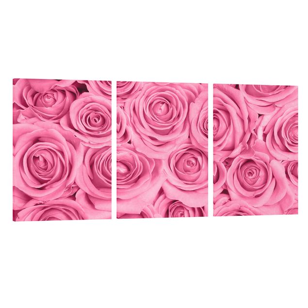 Floral prints Pink Roses
