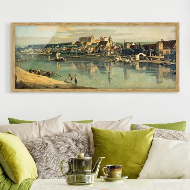 Expressionism art Bernardo Bellotto - View Of Pirna