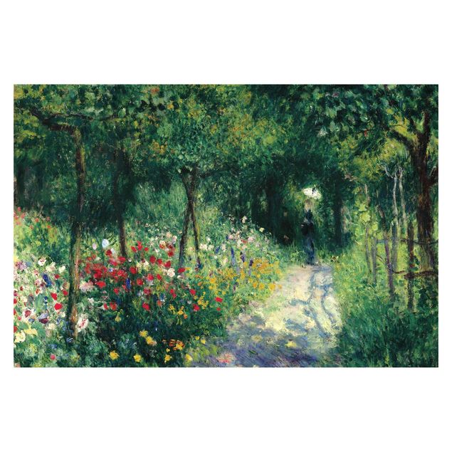 Wallpapers green Auguste Renoir - Women In A Garden