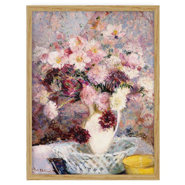 Quote wall art Jacques-Emile Blanche - Bunch of flowers