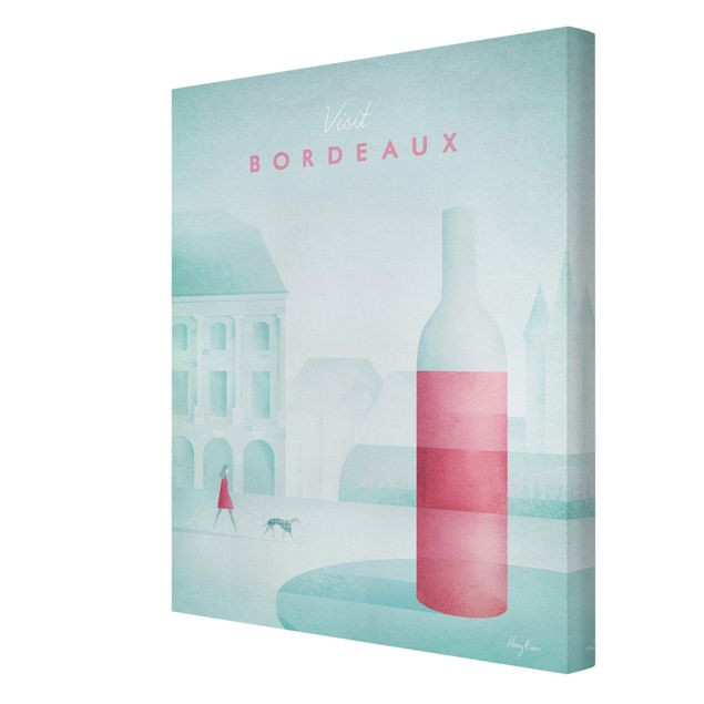 Henry Rivers posters Travel Poster - Bordeaux