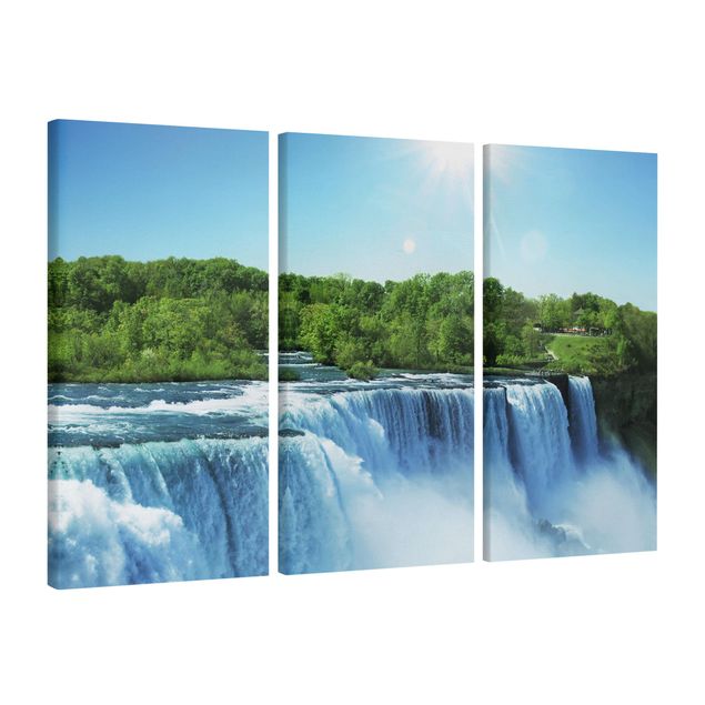 Canvas waterfall Waterfall Scenery