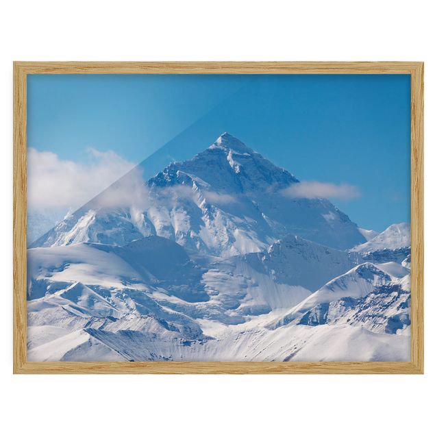 Contemporary art prints Mount Everest