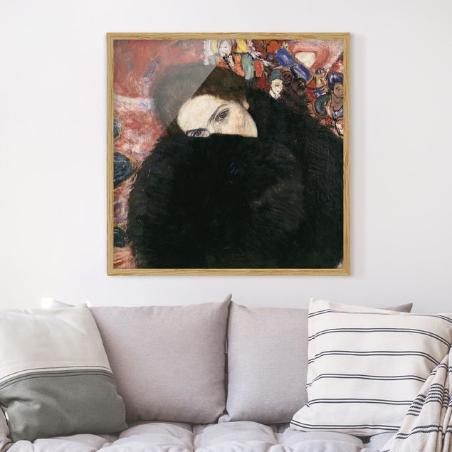 Gustav klimt prints Gustav Klimt - Lady With A Muff