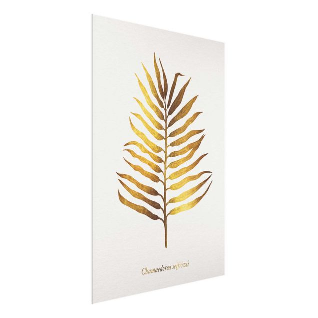 Quote wall art Gold - Palm Leaf II