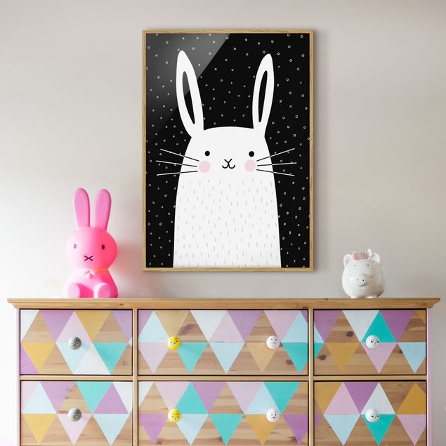 Prints animals Zoo With Patterns - Hase