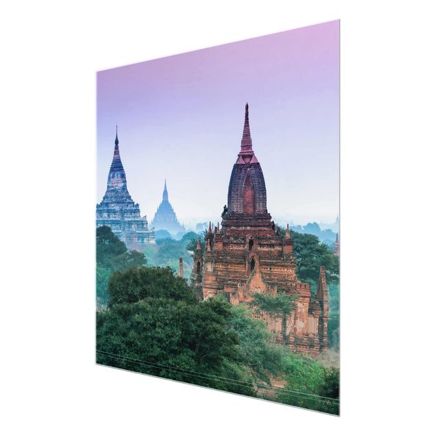 Modern art prints Temple Grounds In Bagan