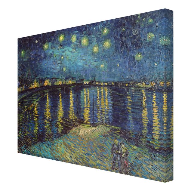 Art posters Vincent Van Gogh - Starry Night Over The Rhone