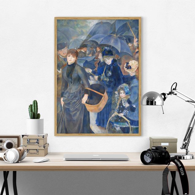 Impressionist art Auguste Renoir - Umbrellas