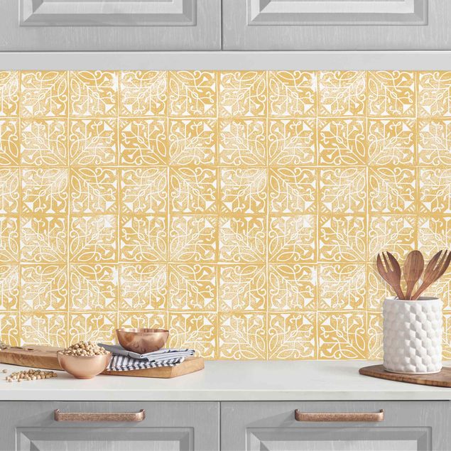 Kitchen Vintage Art Deco Pattern Tiles II