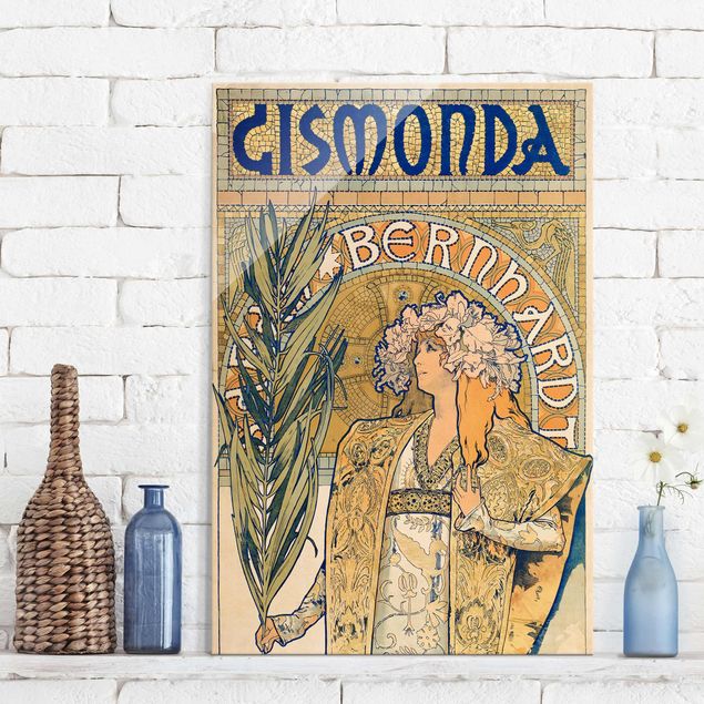 Alphonse Mucha Alfons Mucha - Poster For The Play Gismonda