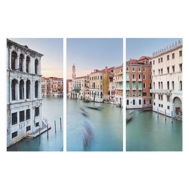 Canvas prints architecture Grand Canal View From The Rialto Bridge Venice