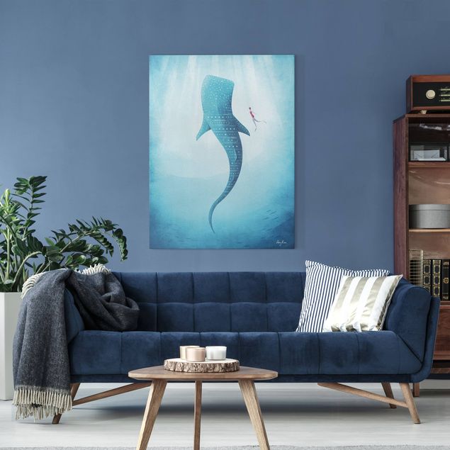 Art prints The Whale Shark