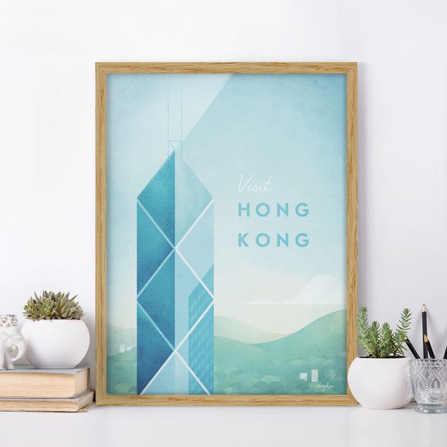 Kitchen Travel Poster - Hong Kong