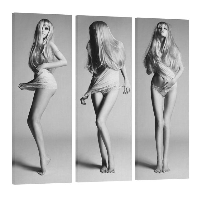 Prints modern Sexy Lingerie Model