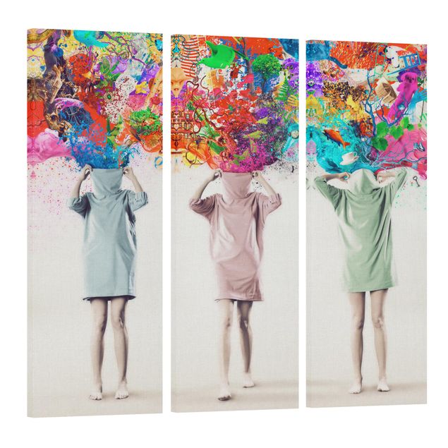 Modern art prints Brain Explosions