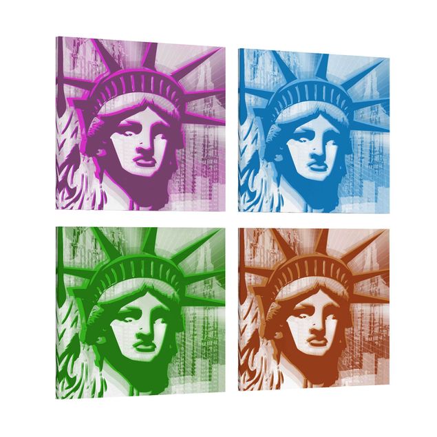 Contemporary art prints No.YK13 Statue of Liberty